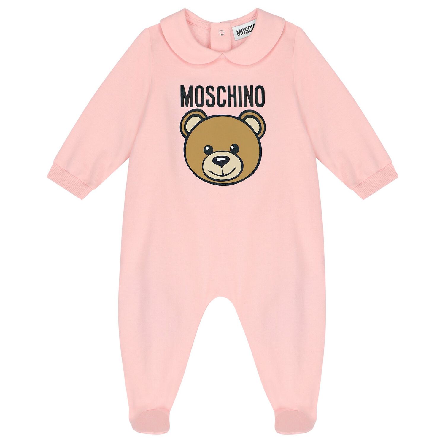 Baby Girls Pink Teddy Bear Logo Babygrow Gift Set, 4, hi-res