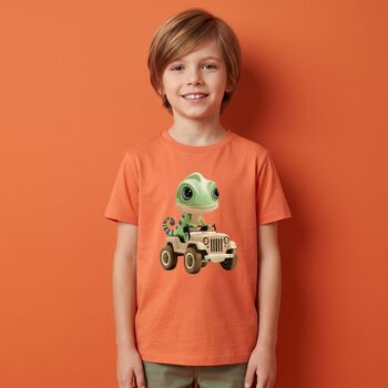 Younger Boys Orange T-Shirt