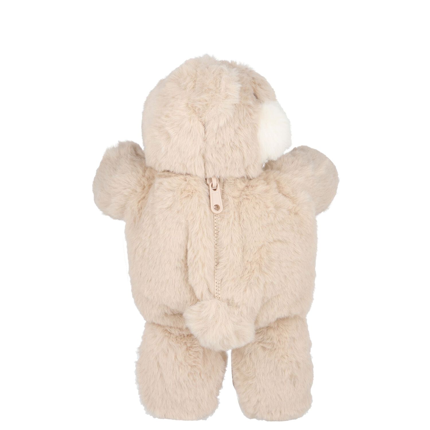 Girls Beige Teddy Bear Backpack, 1, hi-res image number null