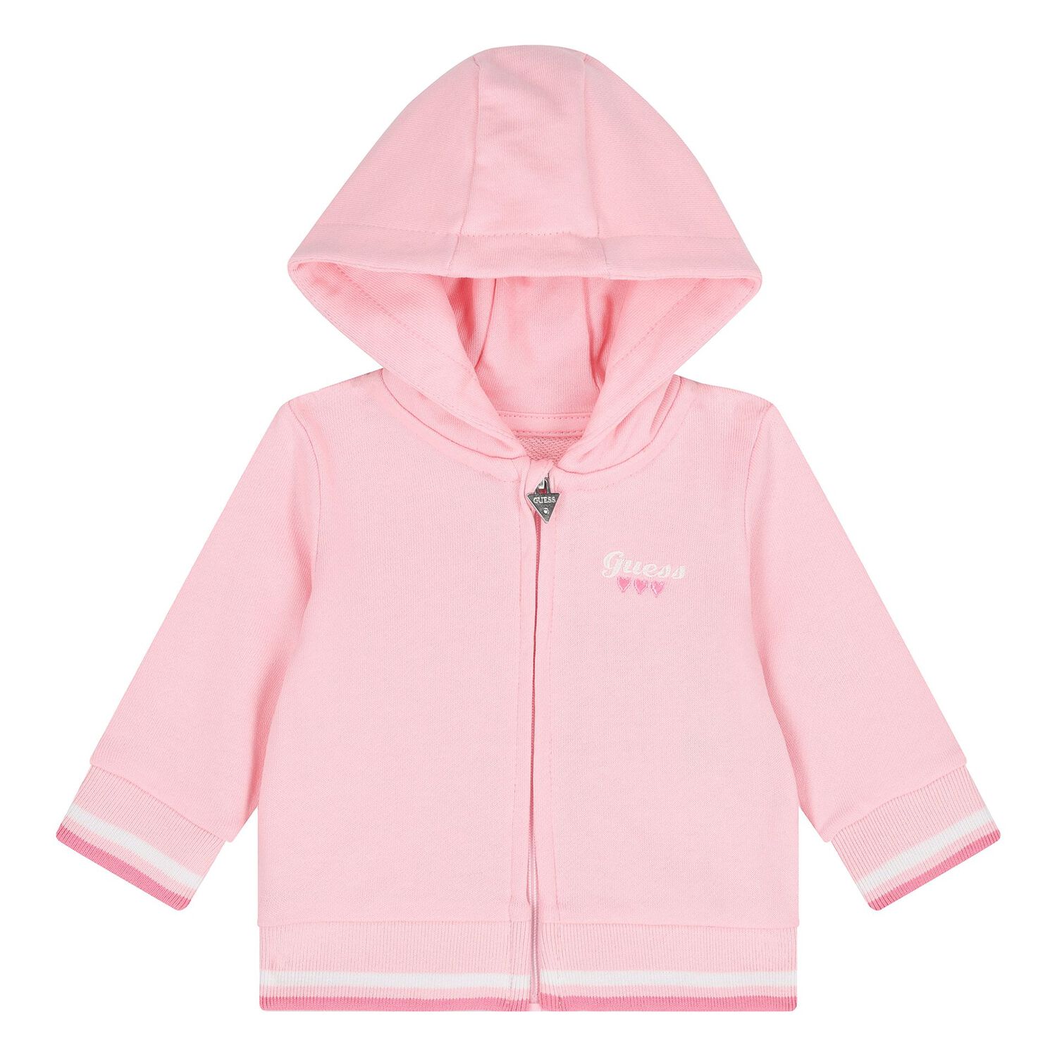 Baby Girls Pink Logo Tracksuit, 1, hi-res image number null