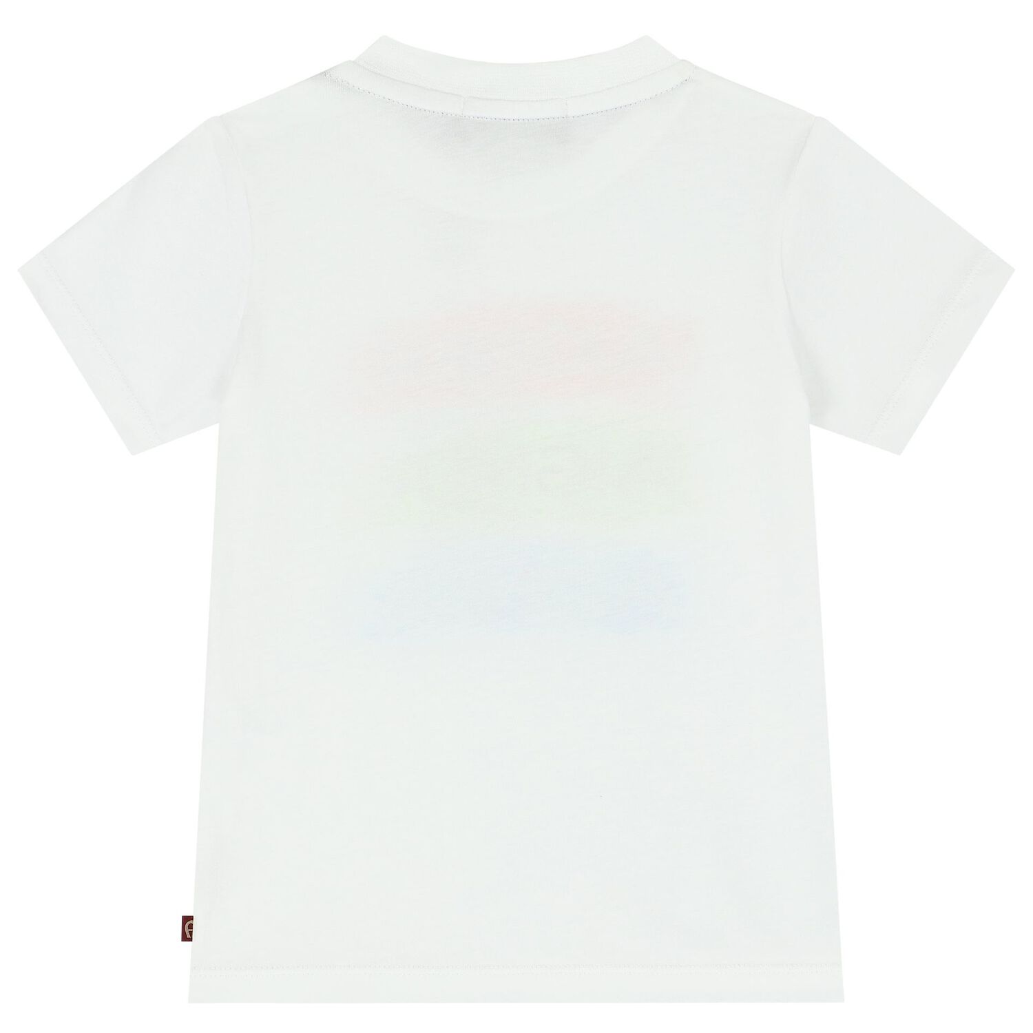 Younger Boys White Logo T-Shirt, 1, hi-res image number null