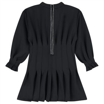 Girls Black Scuba Dress
