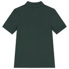 Boys Green Logo Polo Shirt, 5, hi-res
