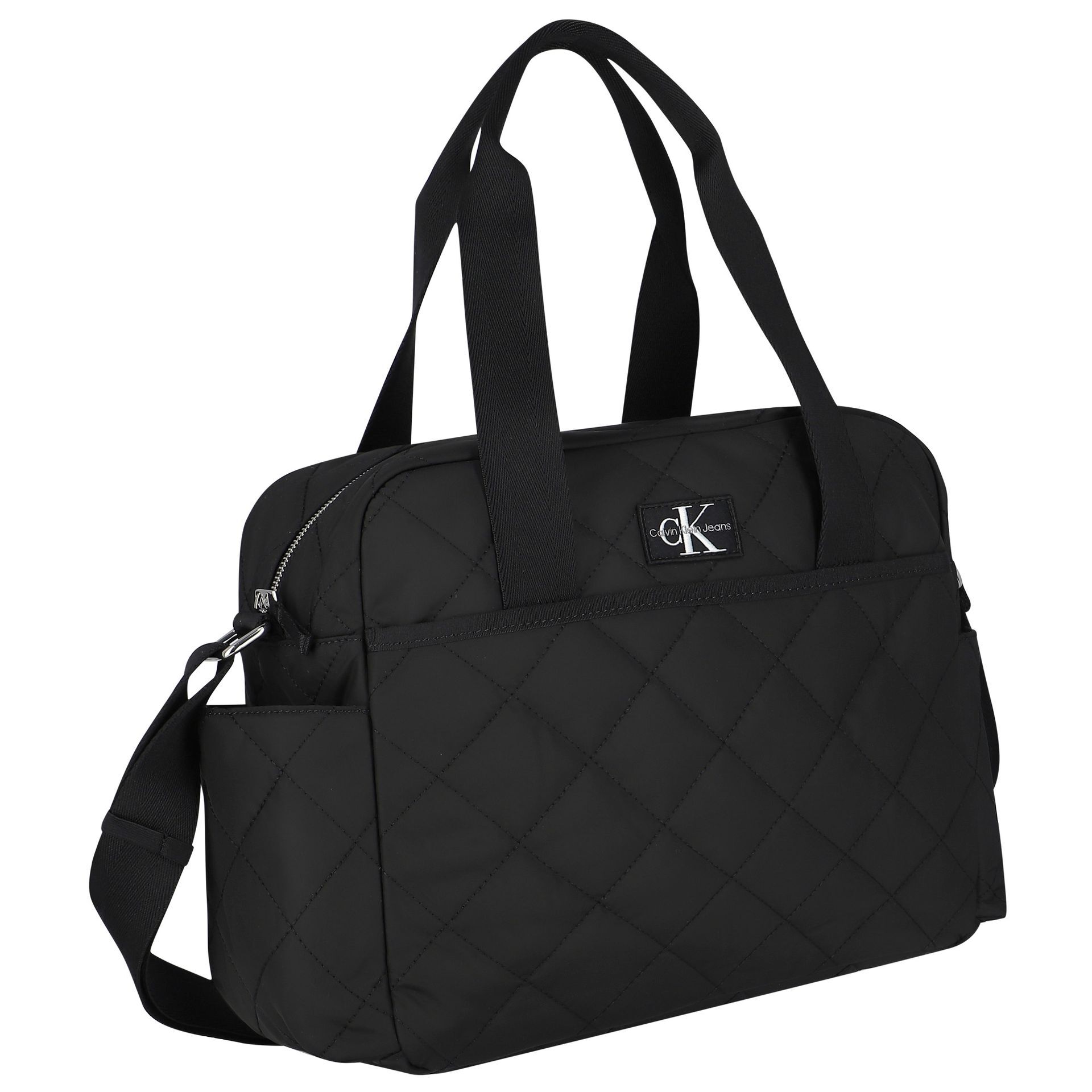 Calvin Klein Black Logo Baby Changing Bag Junior Couture KSA