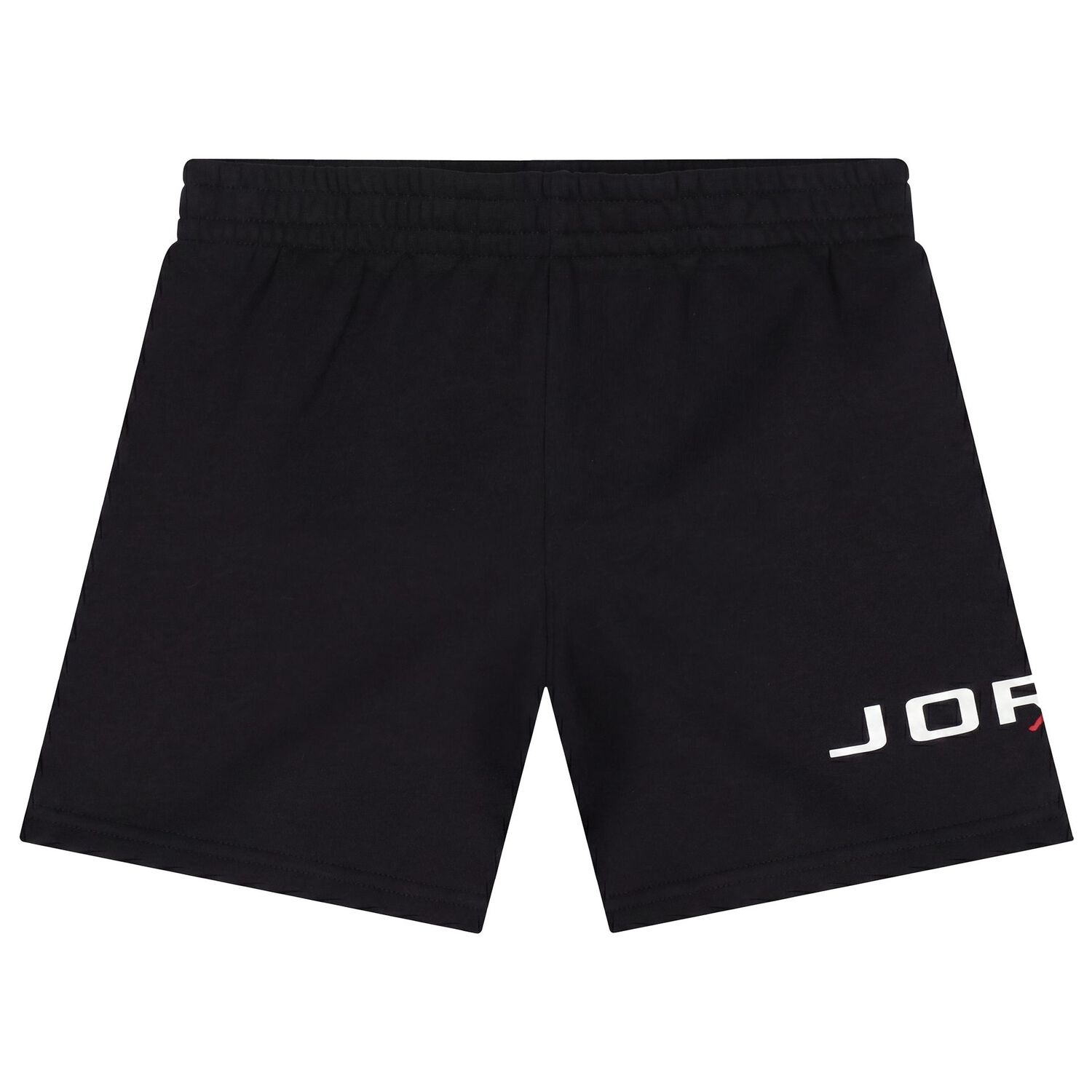 Boys Black Logo Shorts Set, 1, hi-res
