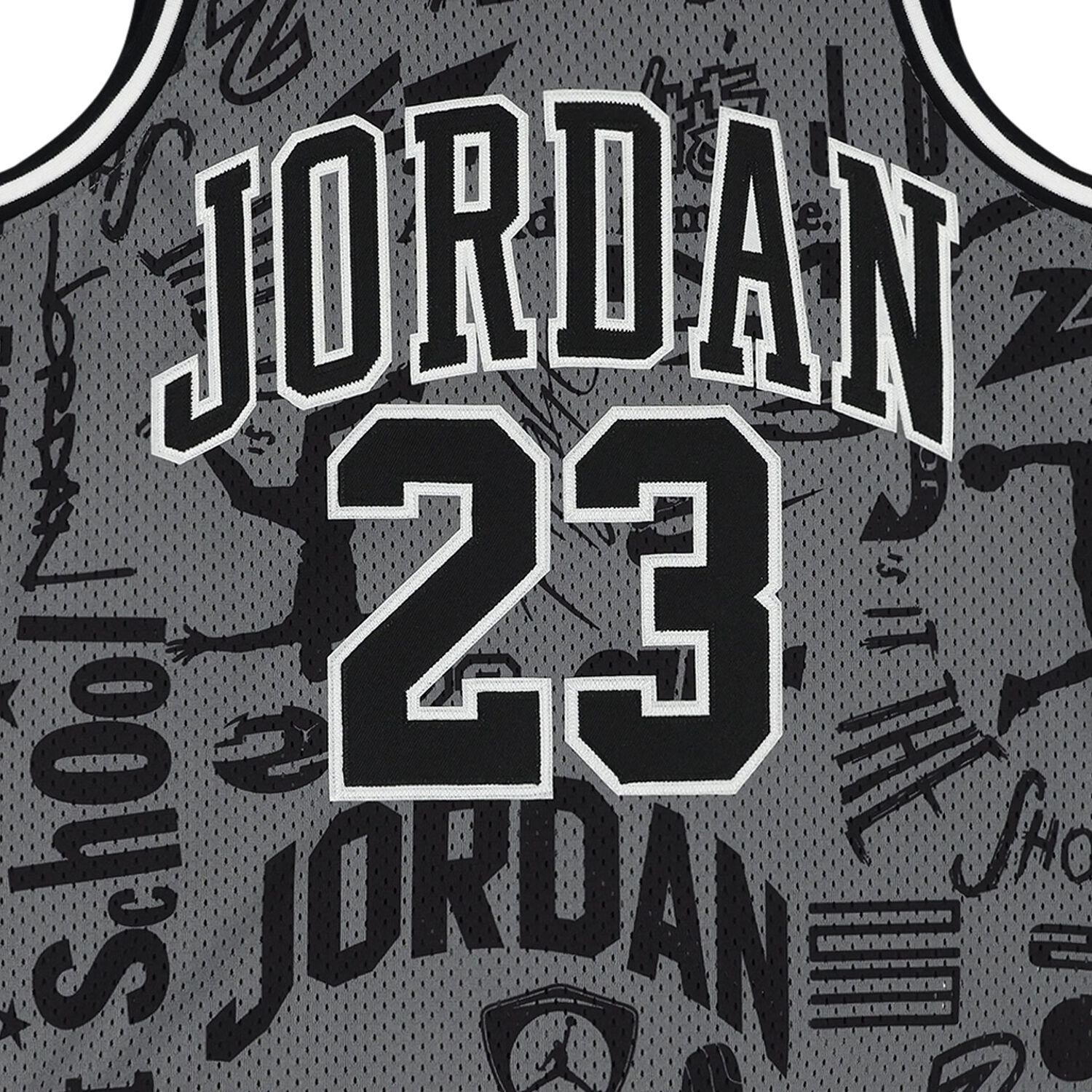 Boys Grey Jordan Jersey Top, 1, hi-res