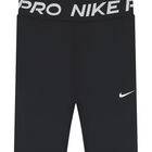 Girls Black Logo Leggings, 1, hi-res