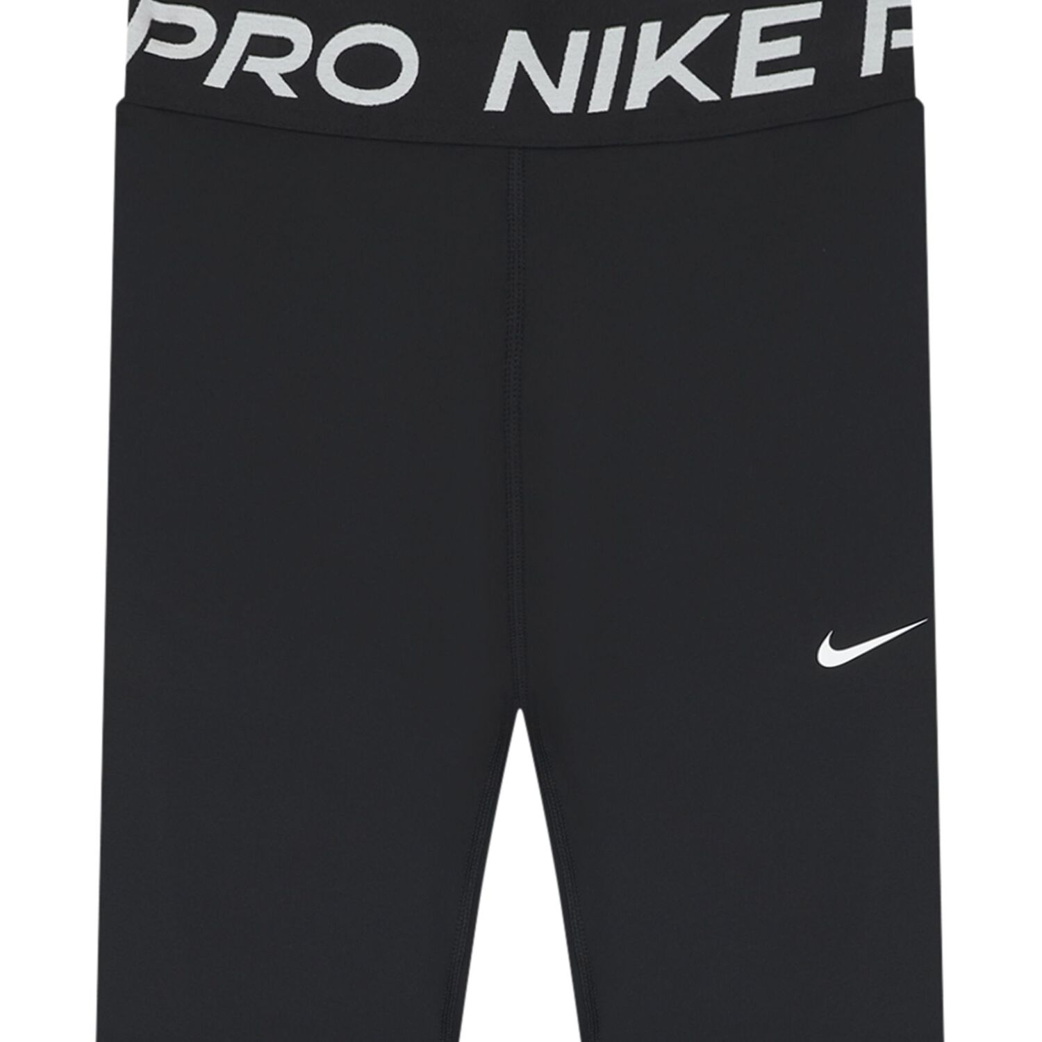 Girls Black Logo Leggings, 1, hi-res